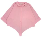 شومیز گره ای زنانه پاستلی