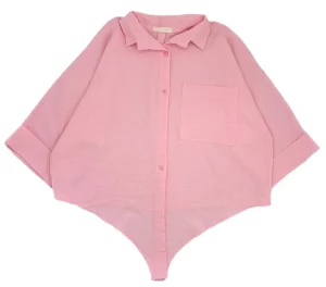 شومیز گره ای زنانه پاستلی