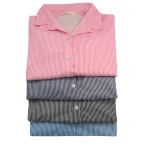 شومیز زنانه کراپ راه راه