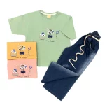 ست تیشرت و شلوار دخترانه flowers| کد 132010 /131900(ارسال رایگان) - Image 2