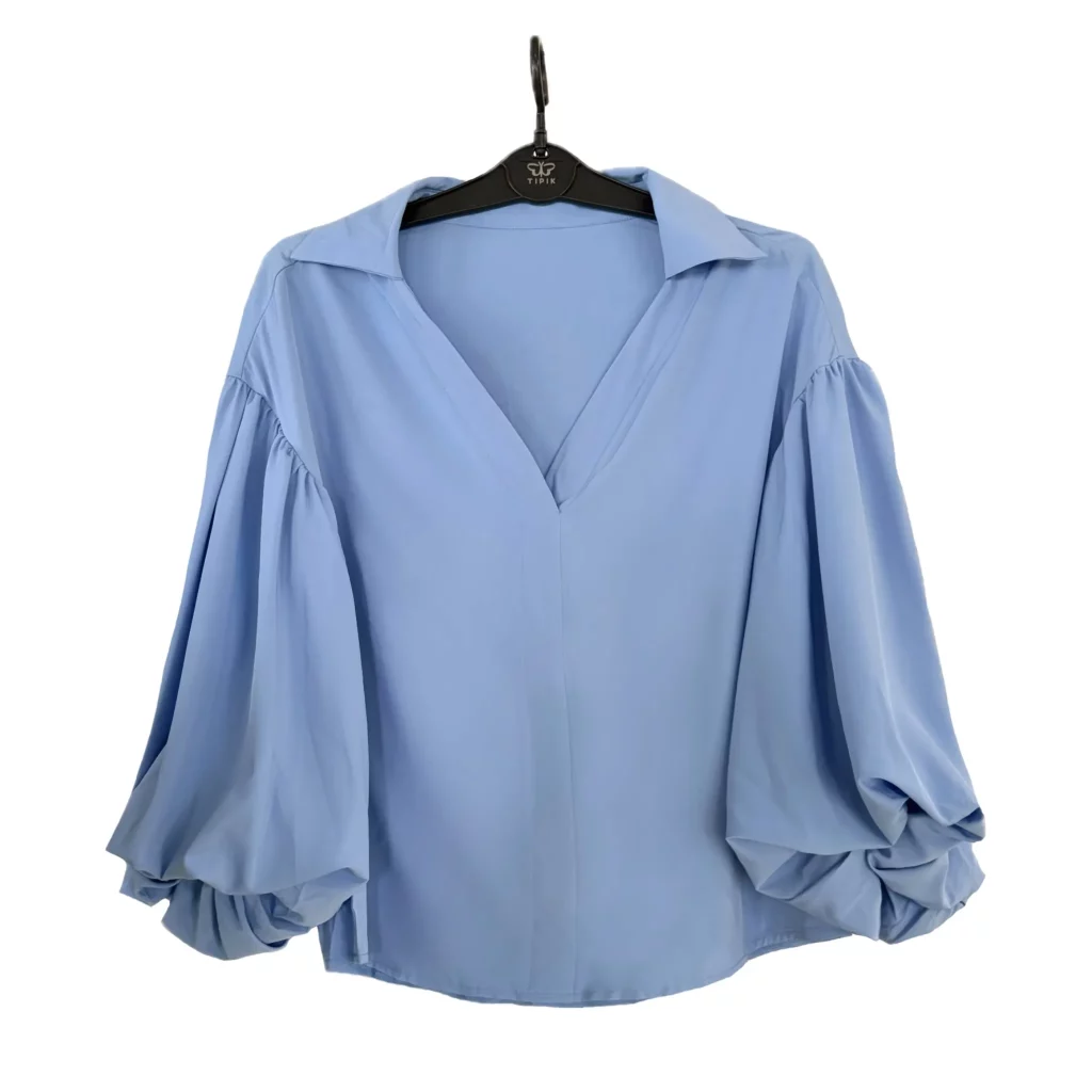 شومیز زنانه عروسکی آستین پفی