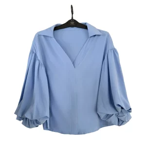 شومیز زنانه عروسکی آستین پفی