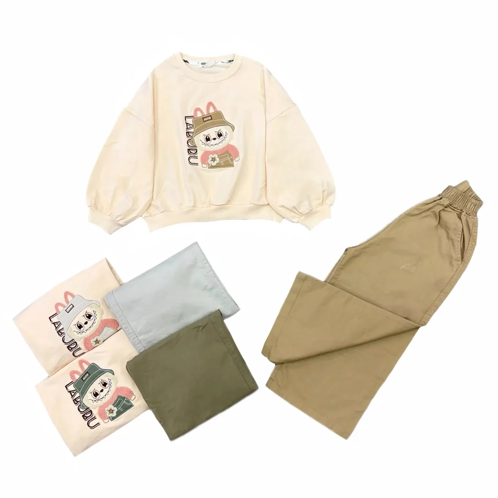 ست دورس و شلوار دخترانه لبوبو