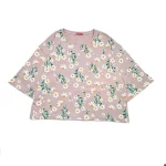 تیشرت زنانه گلهای نرگس