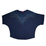 کراپ زنانه طرح گیپور