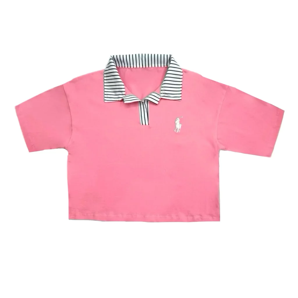 كراپ يقه دار