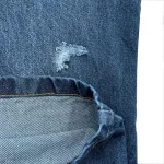 شلوار جين زنانه شافل وايد | كد 100872 (ارسال رايگان) - Image 3