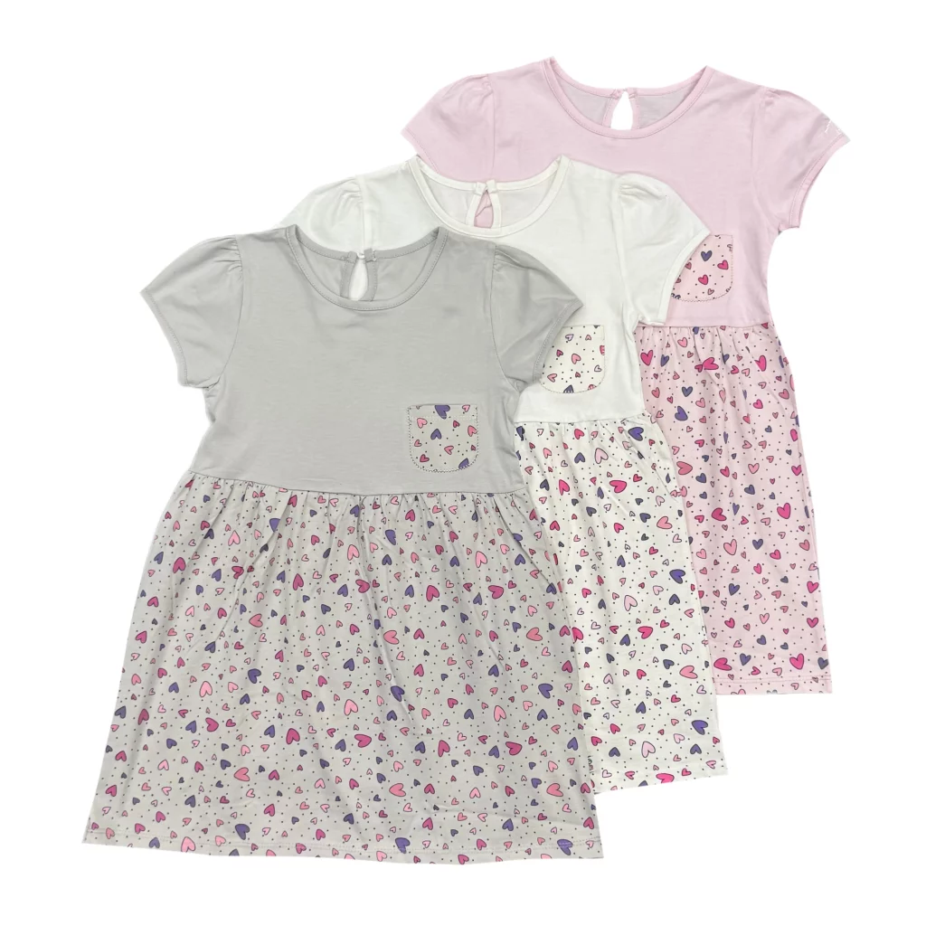 سارافون دخترانه طرح قلب