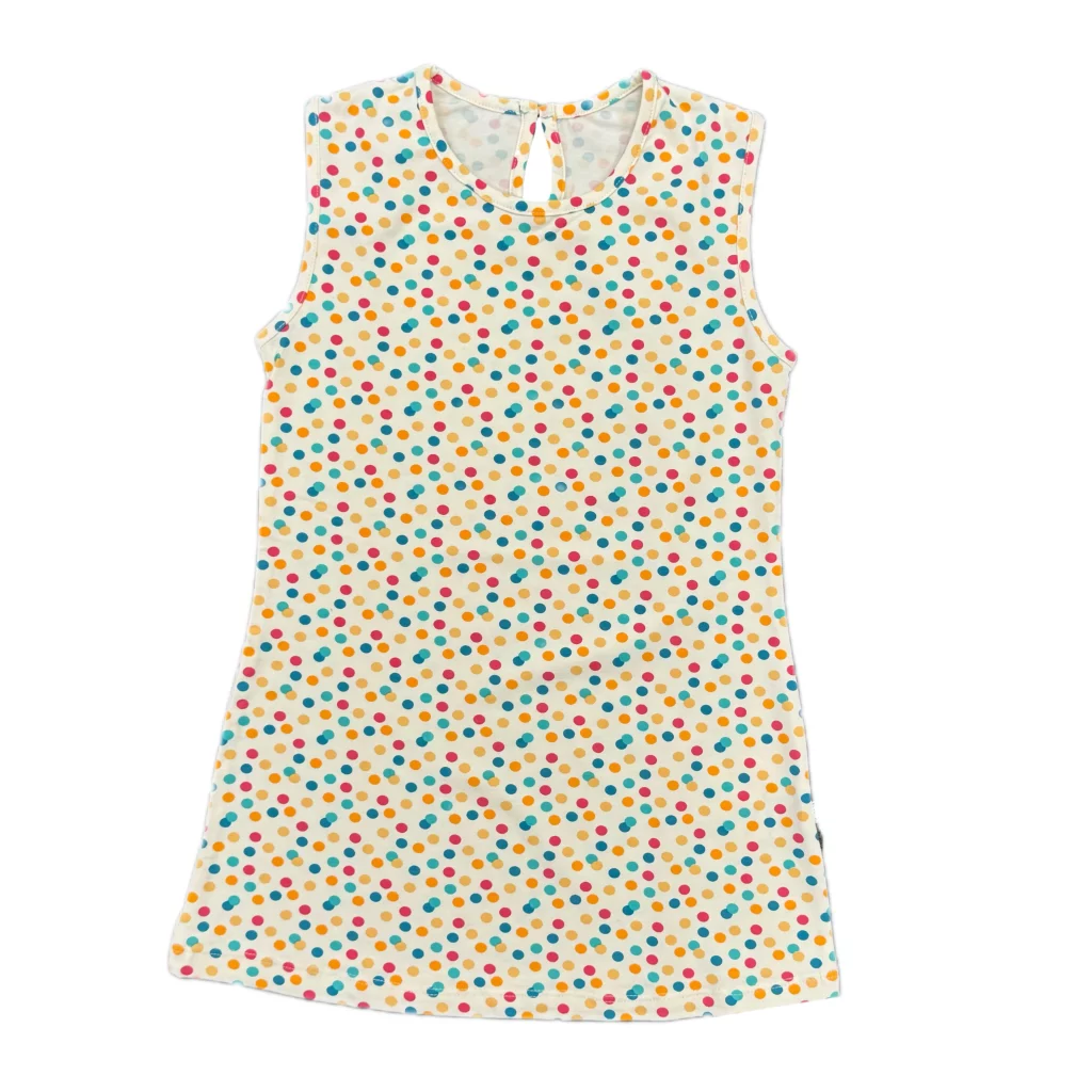 سارافون دخترانه خال خالي