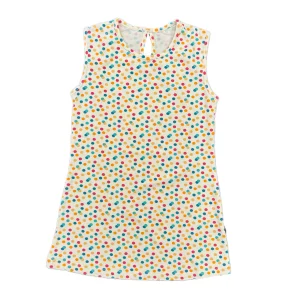 سارافون دخترانه خال خالي