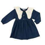 پیراهن دخترانه آستین دار | کد 3130 (ارسال رایگان) - Image 2