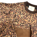 ست دوتيكه دخترانه پلنگي مخمل|كد4012-401201(ارسال رايگان) - Image 2