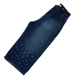 شلوار جين زنانه وايد دم پا زاپ | کد 100821(ارسال رايگان) - Image 2