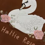 بلوز دخترانه طرح قو