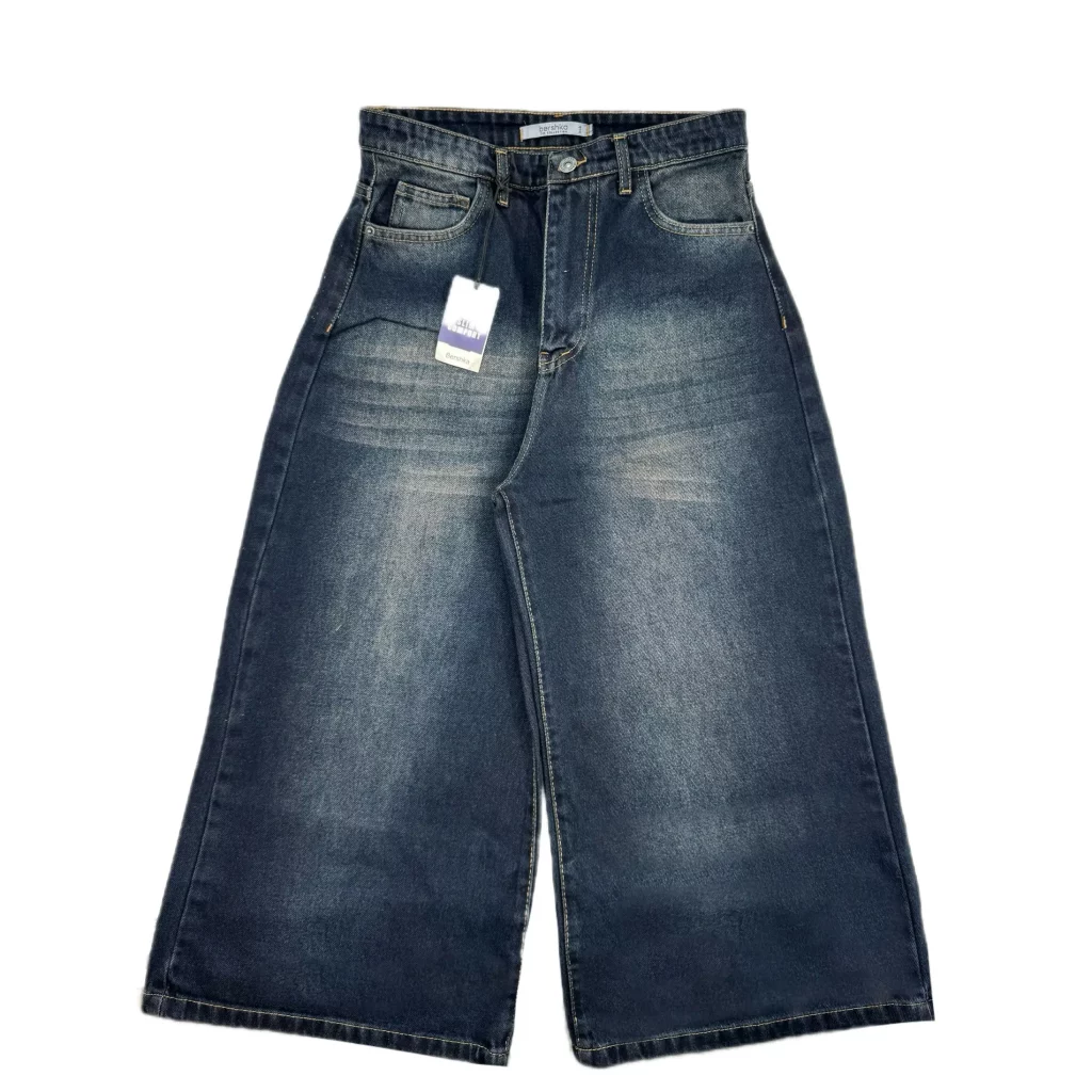 شلوار جين زنانه واید