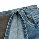 شلوار جین زنانه واید سنگشور دو رنگ | کد 100191 (ارسال رایگان) - Image 3