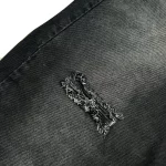 شلوار جین زنانه شورت بگ زاپدار |کد100761(ارسال رایگان) - Image 4