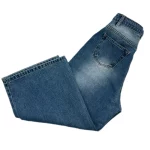 شلوار جين زنانه وايد زاپ دار | كد 100832 (ارسال رايگان) - Image 2