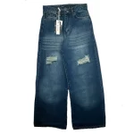 شلوار جين زنانه نيم بگ