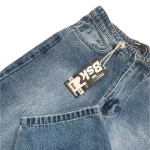 شلوار جيم زنانه بالني|كد 100672(ارسال رايگان) - Image 2