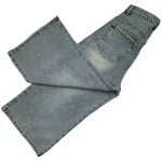 شلوار جين زنانه وايد بگ|كد 100951(ارسال رايگان) - Image 2