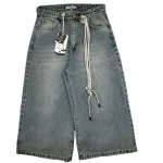 شلوار جين زنانه وايد بگ