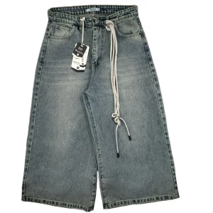 شلوار جين زنانه وايد بگ