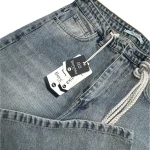 شلوار جين زنانه وايد بگ|كد 100951(ارسال رايگان) - Image 3