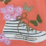 بلوز دخترانه بهاره طرح کفش