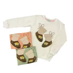 بلوز دخترانه طرح کفش