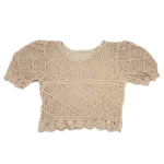 بلوز زنانه بافت مکرومه