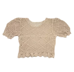 بلوز زنانه بافت مکرومه