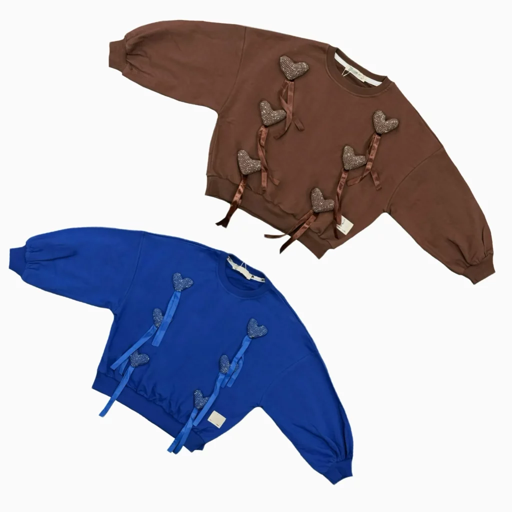 دورس دخترانه قلب برجسته