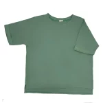 تیشرت زنانه نخی آستین پاکتی