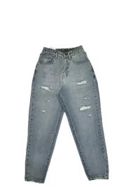 شلوارجين زنانه مام استايل يخي