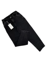 شلوار زنانه مام فیت زغالی