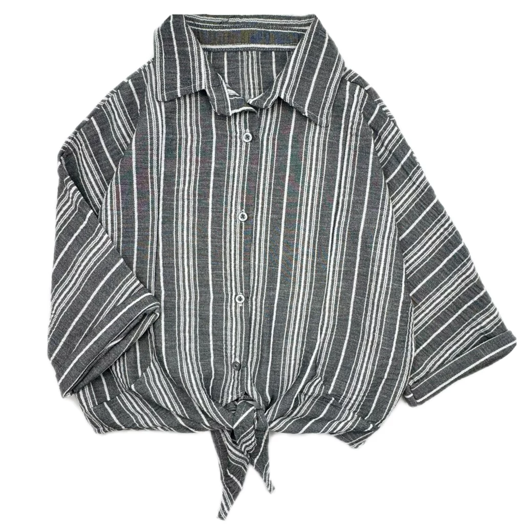 کراپ زنانه راه راه